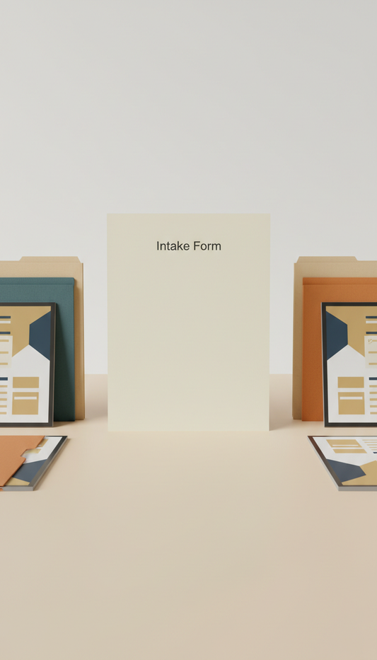 Intake Form PDF Physical Printout